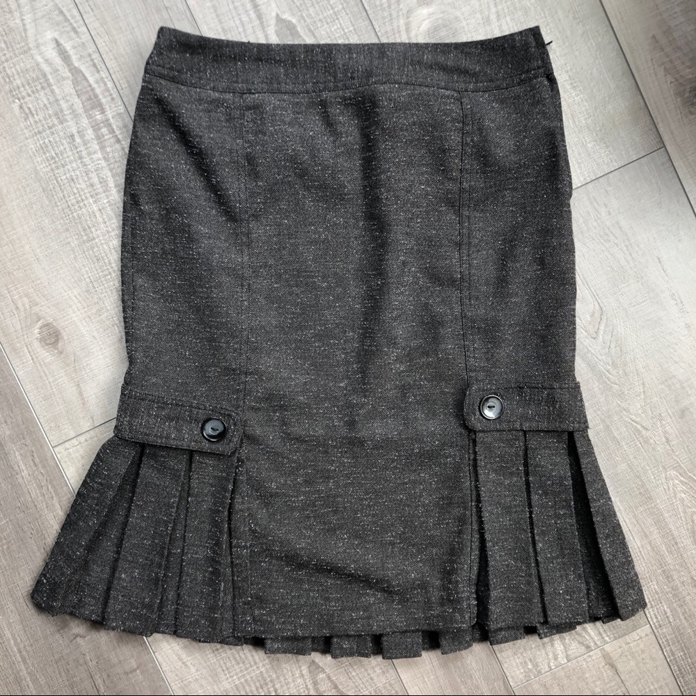 BCX Grey Pleated Skirt 3